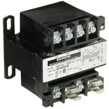 [MT0050B] TRANSFORMADOR DE POTENCIA, BOBINA PRIMARIA 240/480VAC, BOBINA SECUNDARIA 24V, MCA SIEMENS