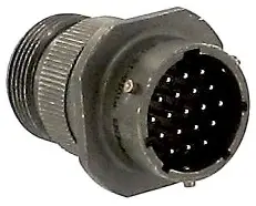 [PT01A14-19PX-SR] CONECTOR MACHO CIRCULAR DE 19 PINES DE CONEXIÓN RÁPIDA, 13A, 600VAC, MCA AMPHENOL
