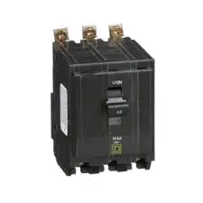 [QOB340] INTERRUPTOR TERMOMAGNÉTICO DE 3 POLOS 40A, 240V, ATORNILLABLE, MCA SQUARE D
