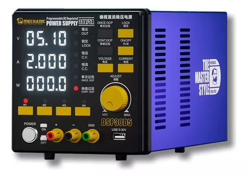[DSP30D5] FUENTE DE ALIMENTACIÓN 30V/5A MCA. MECHANIC