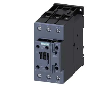 [3RT2045-1AK60] CONTACTOR, AC-3E, 80 A/37 KW/400 V, 3 POLOS, 110 V AC/50 HZ, 120 V AC/60 HZ, 1 NA + 1 NC,CONEXIÓN POR TORNILLO MCA. SIEMENS 