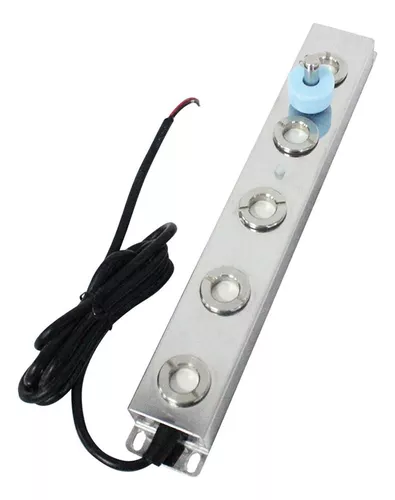 [H5C-144W-48V] NEBULIZADOR DE NIEBLA ULTRASONICA CC 48V  5 CABEZALES 144W 2.5 L7h DE ACERO INOXIDABLE SALIDA 3.0A TAMAÑO 285X40X60MM MCA GENERIC