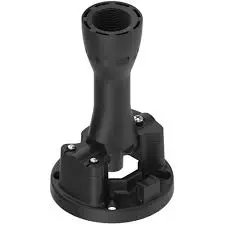 [SOKTL150R4] SOPORTE DE MONTAJE PLEGLABLE, EN POLICARBONATO NEGRO, DIAMETRO DE LA BASE 90mm, MCA BANNER