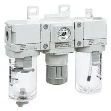 [AC40-N04CG-Z-D] UNIDAD DE MANTENIMIENTO DE 1/2" CON MANÓMETRO Y PURGA AUTOMATICA, MCA SMC