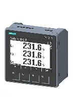 [7KM3120-0BA01-1DA0] EQUIPO DE VIGILANCIA ELÉCTRICA, PARA MONTAJE EN PANEL, MULTIFUNCIÓN, DISPLAY LCD, MODBUS RTU, ALIMENTACIÓN 100-250VCA/VCD, MCA SIEMENS