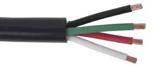 [1304140] CORDÓN DE USO RUDO 4x14 CON AISLAMIENTO DE PVC Y CÓDIGO DE COLORES, EXTERIOR NEGRO DE PVC, 600V, 60°C, MCA ARGOS