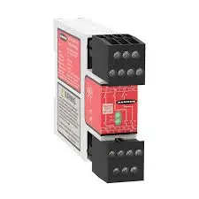 [IM-T-9A] RELEVADOR DE SEGURIDAD PARA CORTINA DE SEGURIDAD, VOLTAJE 24VCD, CONTACTOS DE SEGURIDAD 3NA, IP20, MCA BANNER