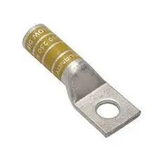 [YA29] ZAPATA TERMINAL DE COBRE CALIBRE 250MCM, CAÑON LARGO BARRENO DE TORNILLO 1/2",MCA BURNDY