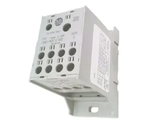 [1492-PDE1C183] BLOCK DE ALIMENTACION ELECTRICA DE COBRE 335 AMP LINEA 8 P CARGA MCA ALLEN BRADLEY 