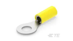 [8-34855-2] TERMINAL AISLADA AMARILLA CALIBRE 12-10 DIAMETRO OJILLO 1/4 MCA TE CONNECTIVITY