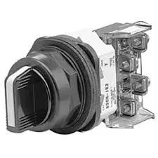 [800H-JR2B] INTERRUPTOR SELECTOR 3 POSICIONES PERILLA NEGRA MCA ALLEN BRADLEY