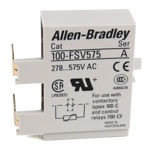 [100-FSV55] SUPRESOR DE SOBRETENSIONES POR VARISTOR MODULE 12 55V A MCA ALLEN BRADLEY 
