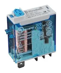 [46.61.8.120.0054] RELEVADOR MINI DE 120VCA, CONTACTOS 1NC/1NA, 16A, 5 PINES TIPO FASTON, MCA FINDER