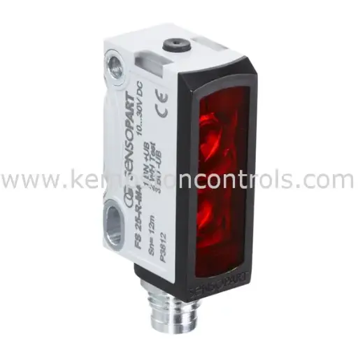 [FE-25-R-PS-M4M] SENSOR FOTOELECTRICO RECEPTOR DE SISTEMA DE BARRERA 13MM PNP NA CONECT M8 4 PINES MCA SENSOPART 