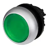 [M22-DL-G] PULSADOR ILUMINADO PLANO VERDE MCA EATON 