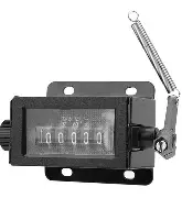 [CE.82265] INDICADOR MECÁNICO DE 5 DIGITOS DE IMPULSO DIRECTO, PASO 6.0, RPM MAXIMA 415, MCA ELESA