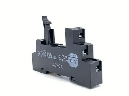 [700-HN121] ZOCALO DE RELE MINIATURA 5 PIN MONTAJE EN PANEL O CARRIL DIN MCA ALLEN BRADLEY 