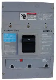 [JXD63B200] INTERRUPTOR TERMOMAGNÉTICO TIPO JD DE 200A 3 POLOS, 600V, 25KA, MCA SIEMENS