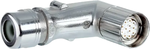 [DOS-2312-W01] CONECTOR HEMBRA M23 12 PINES 90 GRADOS IP67 TPU MCA SICK