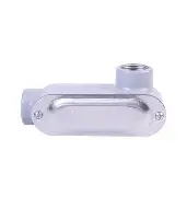 [LR-39] CONDULET LR SERIE 9 DE 1" CON TAPA, MCA DOMEX