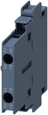 [3RH1921-1DA11] BLOQUE DE CONTACTOS AUXILIARES MONTAJE LATERAL 1NA+1NC PARA CONTACTORES 3RT1, MCA SIEMENS
