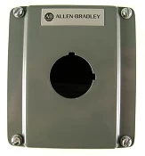 [800T-1TZ] BOTONERA METALICA 1 ORIFICIO 30MM VACIA MCA ALLEN BRADLEY 