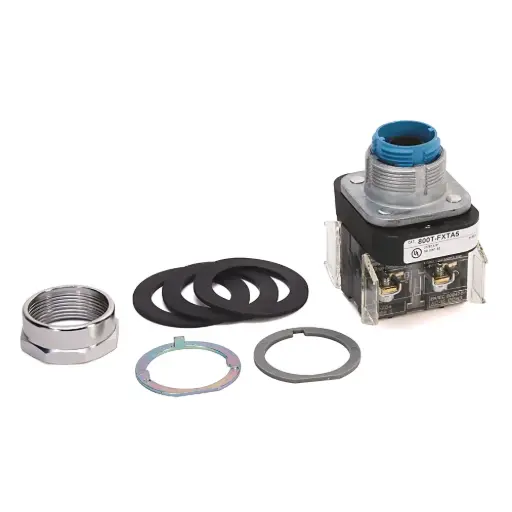 [800T-FXTA1] BOTON PULSADOR MANTENIDO NO IL TIPO HONGO 1NO 1NC LB SIN CAPUCHON MCA ALLEN BRADLEY 