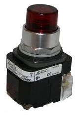 [800T-PT16R] LUZ PILOTO PULSAR PARA PROBAR TIPO TRANSF 120 VCA ROJO MCA ALLEN BRADLEY 