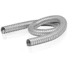[TL13] TUBO FLEXIBLE DE ACERO GALVANIZADO RECUBIERTO DE PVC DE 1/2", MCA TMF