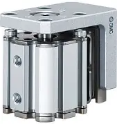 [MXZ25-10] CILINDRO NEUMATICO COMPACTO CON GUÍA LINEAL, DIAMETRO 25mm CARRERA 10mm, MCA SMC