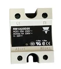 [RM1A23D25] RELEVADOR DE ESTADO SÓLIDO PARA PANEL 1 FASE 25A, 24-265VCA, MCA CARLO GAVAZZI