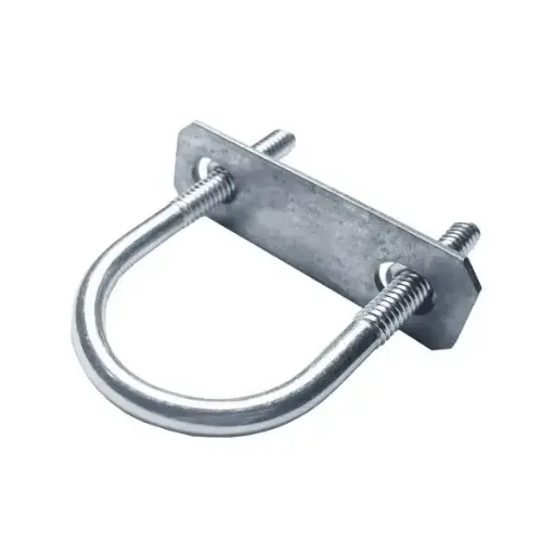 [RYC-UB200] ABRAZADERA AG TIPO "U" DE 2" CON RECUBRIMIENTO DE PVC Y TUERCAS ENCAPSULADAS, MCA REPSA