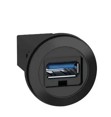 [XB5PUSB3] CONECTOR USB SELLADO USB TIPO A USB 3.0 RECEPTACULO ELECTRICO 9 POSICIONES MCA SCHNEIDER 