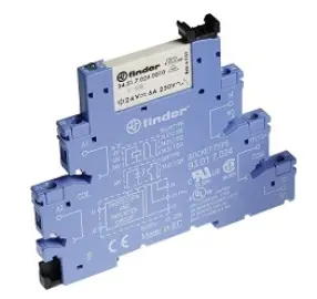 [385170240050] INTERFAZ MODULAR CON RELEVADOR ELECTROMECANICO MCA FINDER 