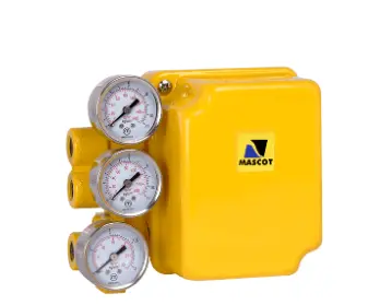 [HIFLO] POSICIONADOR ELECTRONEUMATICO DE 0.2 A1.0 BAR SEÑAL ELEC 4-20 mA (INCLUYE HERRAJES DE MONTAJE) MCA MASCOT 