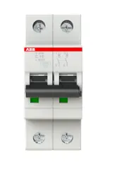 [S202-C16] INTERRUPTOR AUTOMATICO 2P 16 A MCA ABB