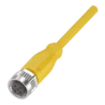 [BCC05F9] CABLE CONECTOR M12 DE 5 PINES CODIFICACIÓN A, DE 5 METROS DE LARGO, AISLAMIENTO AMARILLO DE TPE, MCA BALLUFF
