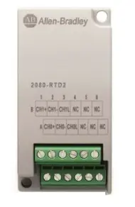 [2080-RTD2] MODULO DE ENTRADA ANALOGICA 2 PTS RTD MCA ALLEN BRADLEY 
