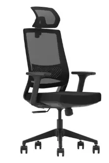 [SILLA] SILLA EJECUTIVA ERGOMICA OFICINA MESH NEGRA MCA FERRINI 
