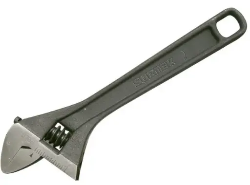 [510S]  LLAVE AJUSTABLE PAVONADA 10" MCA SURTEK