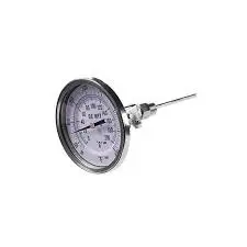 [BMP-5X4/0-200°C] TERMÓMETRO BIMETÁLICO CARATULA DE 5", VÁSTAGO 4", RANGO 0-200°C, CONEXIÓN A PROCESO 1/2"NPT, MCA DEWIT