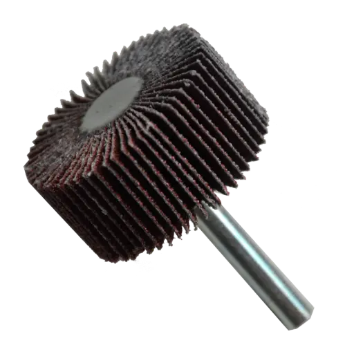 [26982-6 871] 1 RUEDA FLAP CON VASTAGO GRANO 60 1 1/2 X 3/4 X 1/4"MCA TENAZIT 