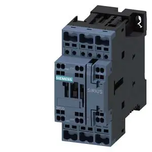[3RT2028-2FB40] CONTACTOR DE POTENCIA SIRIUS 3RT 3 POLOS TAMAÑO S0, 400V 38A, 18.5KW, MCA SIEMENS