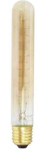 [SE317315] LAMP. VINTAGE TUBO INCAND. 35W 2700K E27 127V MCA SANELEC