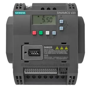 [6SL3210-5BE24-0UV0] VARIADOR DE VELOCIDAD SINAMICS V20 POTENCIA 5HP, 3 FASES, 380-480VCA, MCA SIEMENS