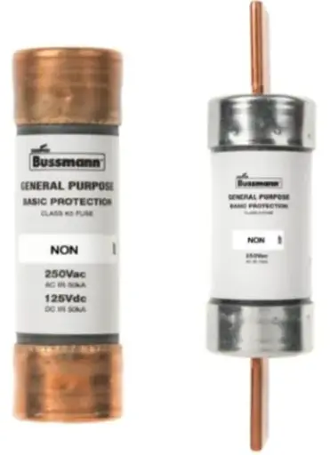 [NON30] FUSIBLE DE POTENCIA ONE - TIME DE USO GENERAL 30 A. 250 VCA MCA BUSSMANN