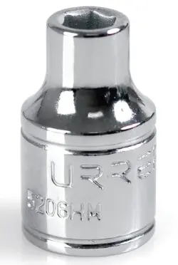 [5206HM] DADO CUADRO DE 3/8", 6 PUNTAS, METRICO, 6 MM MCA URREA