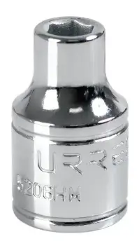 [5207HM] DADO CUADRO DE 3/8", 6 PUNTAS, METRICO, 7 MM MCA URREA