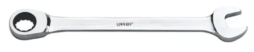 [1208MCM]  LLAVE COMBINADA PULIDO ESPEJO DE MATRACA METRICA, 12 PUNTAS, 8 MM MCA URREA