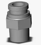 [KQB2H06-01S] CONEX RECTA LATON-NIQ MANG 6MM- 1/8"RC MCA SMC